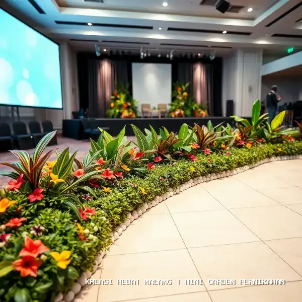 mini garden pernikahan Malang