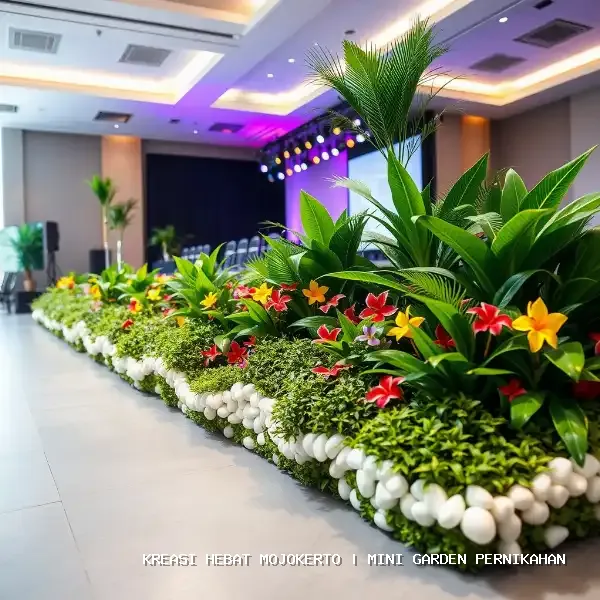 mini garden pernikahan Mojokerto