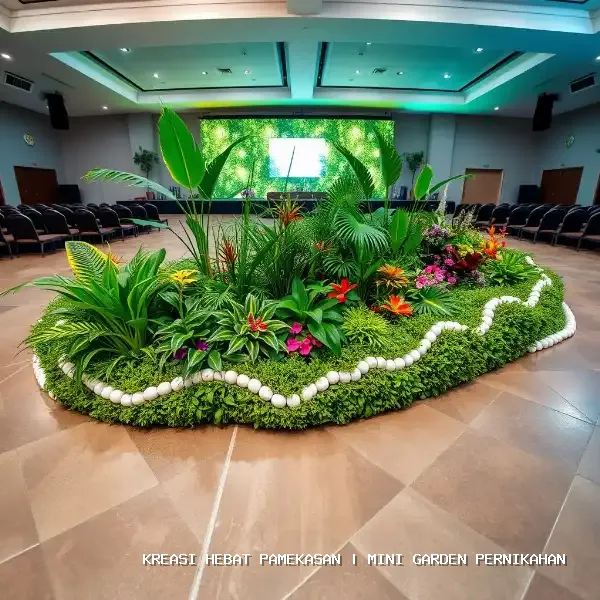 mini garden pernikahan Pamekasan