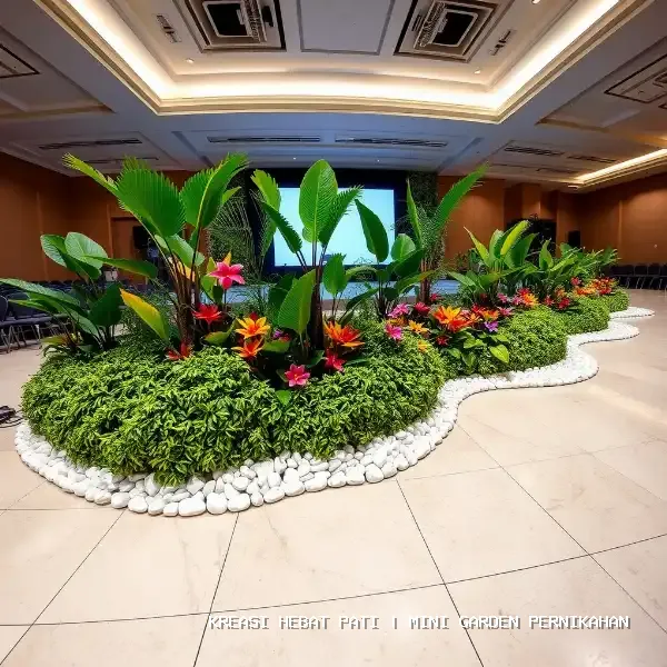 mini garden pernikahan Pati