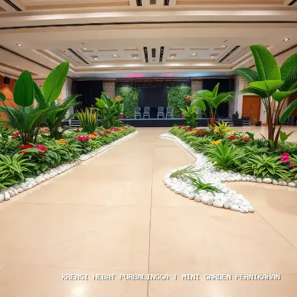 mini garden pernikahan Purbalingga