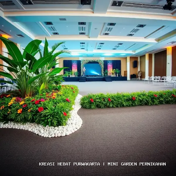 mini garden pernikahan Purwakarta