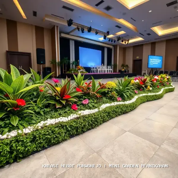 mini garden pernikahan Purworejo