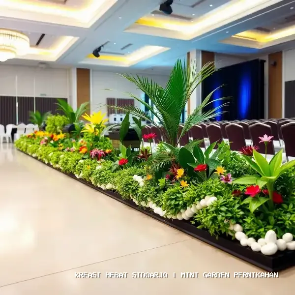 mini garden pernikahan Sidoarjo