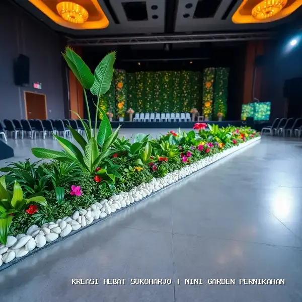 mini garden pernikahan Sukoharjo