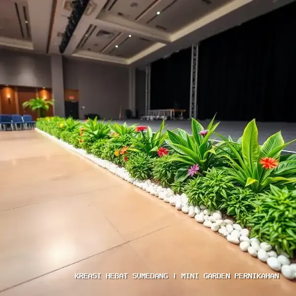 mini garden pernikahan Sumedang
