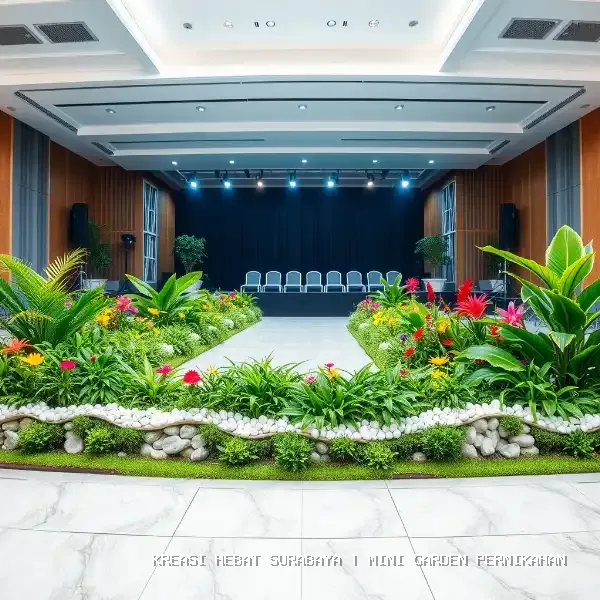 mini garden pernikahan Surabaya