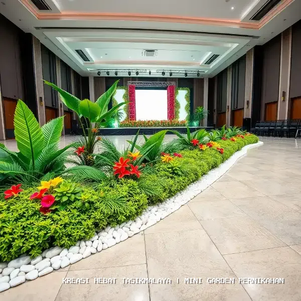 mini garden pernikahan Tasikmalaya