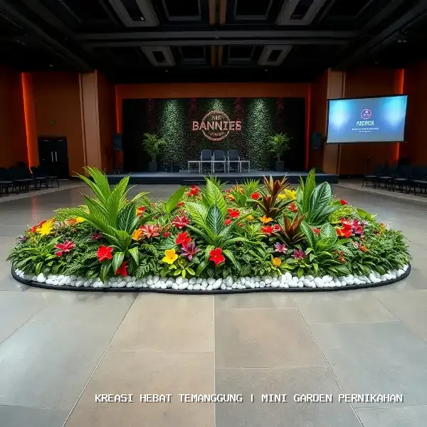 mini garden pernikahan Temanggung