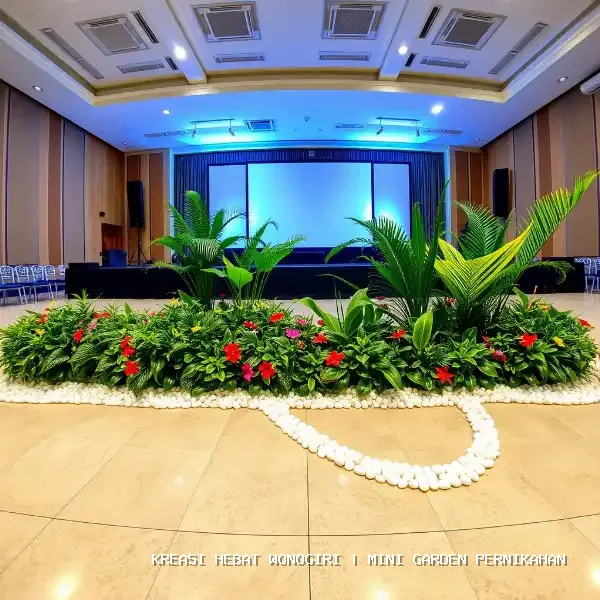 mini garden pernikahan Wonogiri