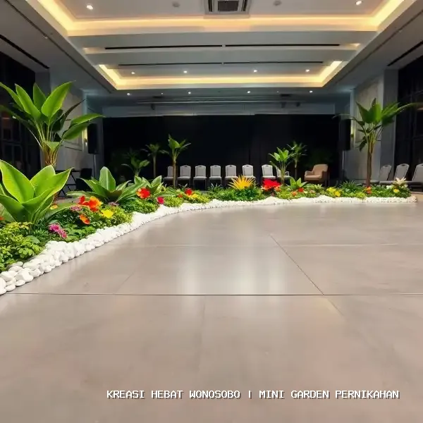 mini garden pernikahan Wonosobo