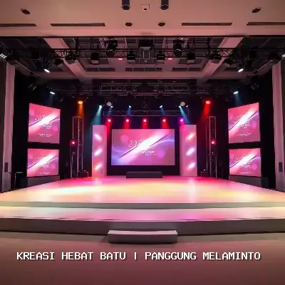 Panggung Melaminto Batu