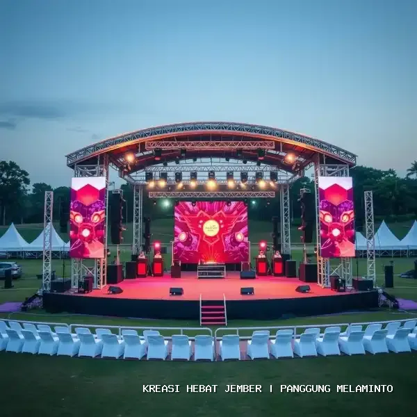 Panggung Melaminto Jember