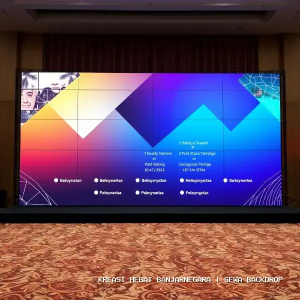 Sewa Backdrop Banjarnegara – Kreasi Hebat