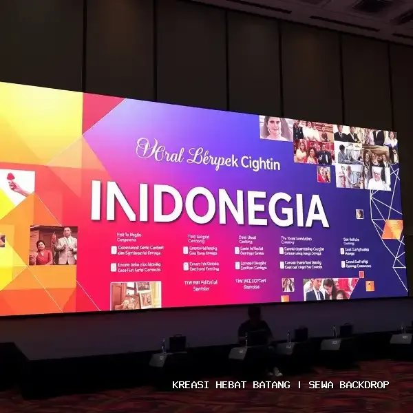Sewa Backdrop Batang | Solusi Visual Panggung Profesional