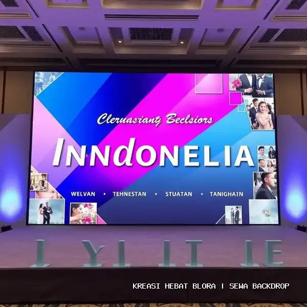 Sewa Backdrop Blora | Estetika Panggung Profesional