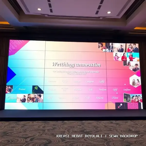 sewa backdrop Boyolali