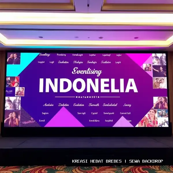 Sewa Backdrop Brebes – Solusi Visual Panggung Profesional