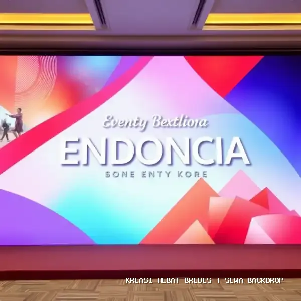 Sewa Backdrop Brebes – Solusi Visual Panggung Profesional