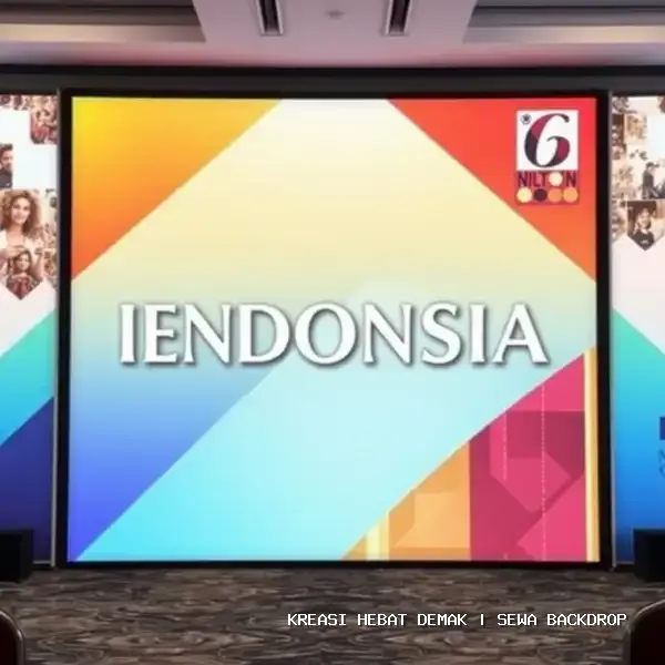 Sewa Backdrop Demak | Visual Mewah & Pemasangan Presisi