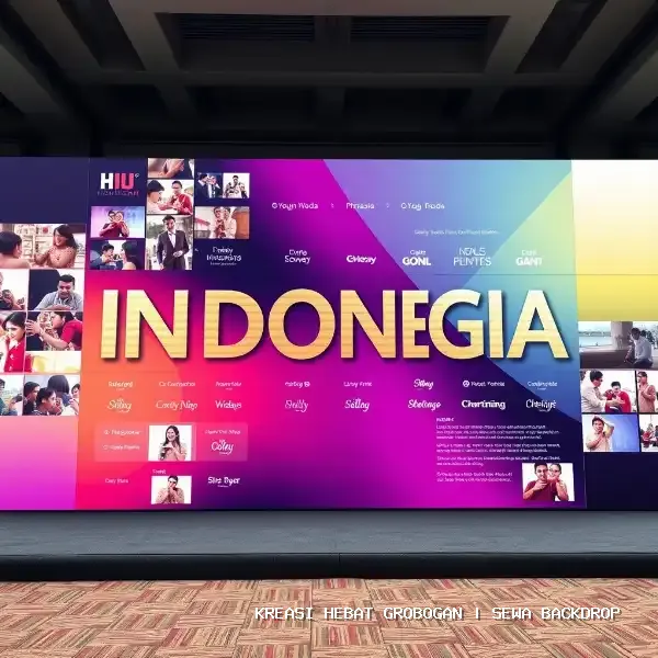 Sewa Backdrop Grobogan – Estetika Panggung Profesional