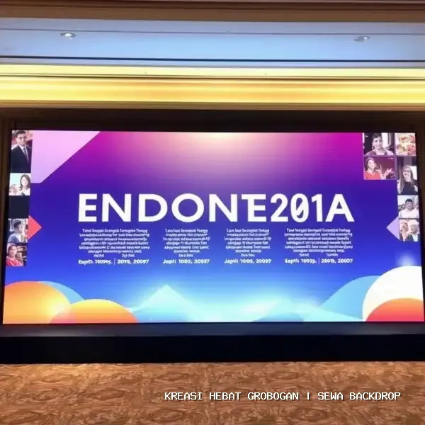 Sewa Backdrop Grobogan – Estetika Panggung Profesional