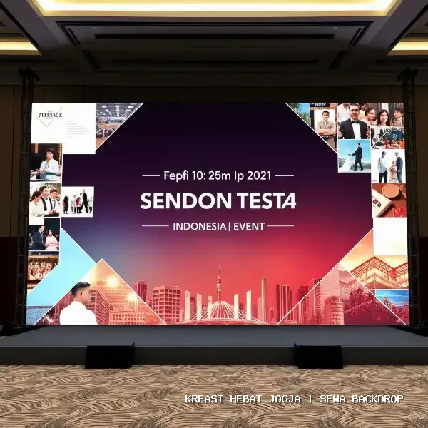 sewa backdrop Jogja