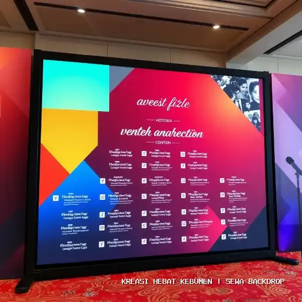 Sewa Backdrop Kebumen – Solusi Visual Panggung Profesional
