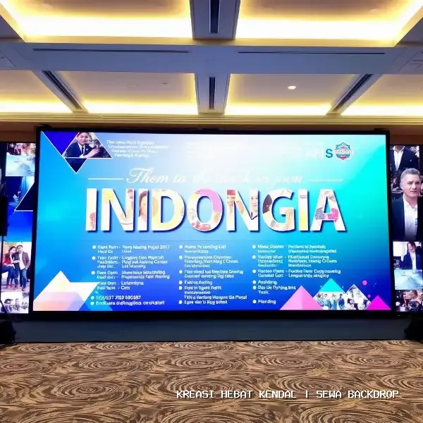 Sewa Backdrop Kendal – Kreasi Hebat