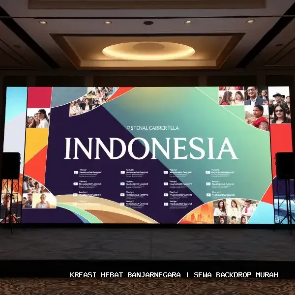 sewa backdrop murah Banjarnegara