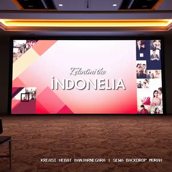 Sewa Backdrop Murah Banjarnegara – Solusi Visual Panggung