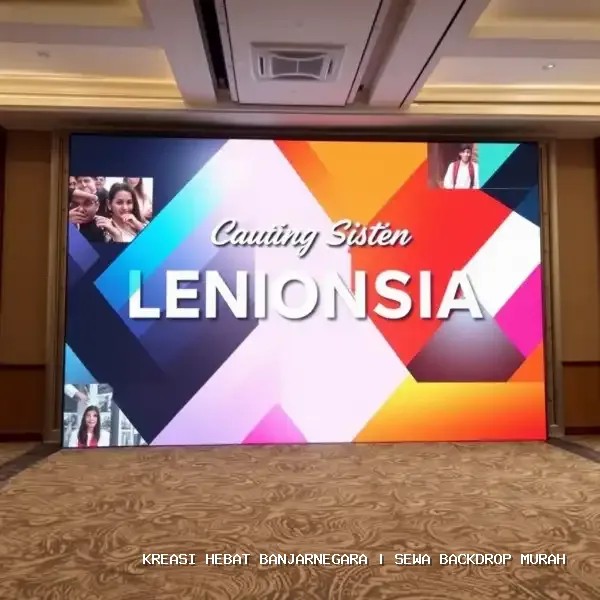 Sewa Backdrop Murah Banjarnegara – Solusi Visual Panggung