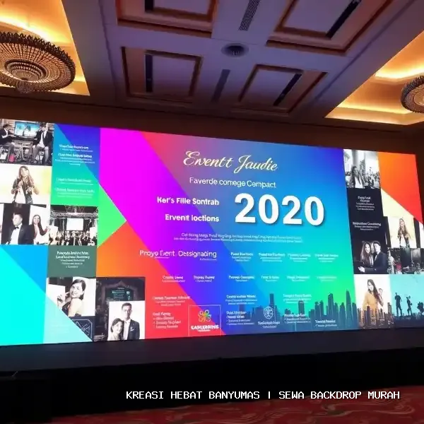 Sewa Backdrop Murah Banyumas | Kualitas Visual Terbaik