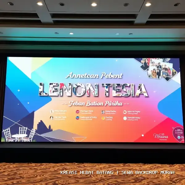 Sewa Backdrop Murah Batang – Kreasi Hebat Batang