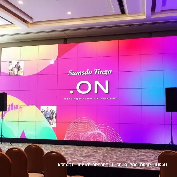 sewa backdrop murah Brebes