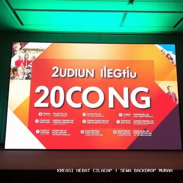 Sewa Backdrop Murah Cilacap – Kreasi Hebat