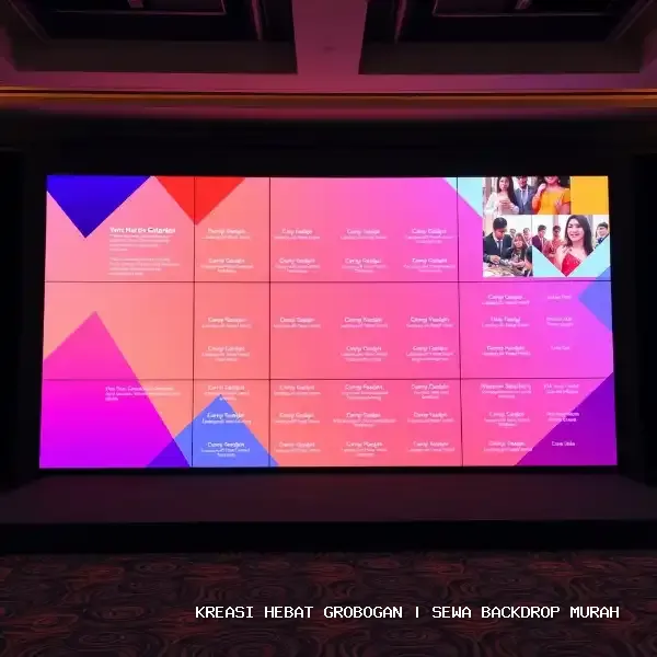 Sewa Backdrop Murah Grobogan | Solusi Visual Panggung Terbaik