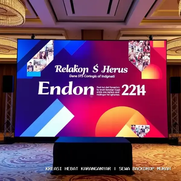 Sewa Backdrop Murah Karanganyar – Kreasi Hebat