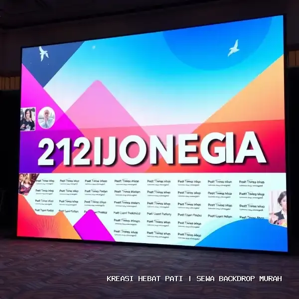 Sewa Backdrop Murah Pati – Solusi Visual Panggung Terbaik