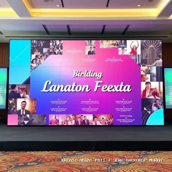 Sewa Backdrop Murah Pati – Solusi Visual Panggung Terbaik