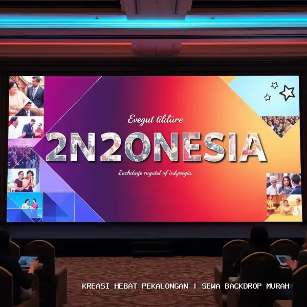 Sewa Backdrop Murah Pekalongan – Solusi Visual Panggung