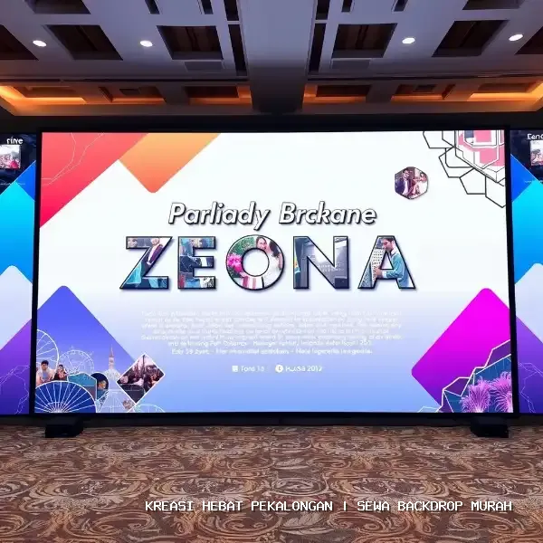 Sewa Backdrop Murah Pekalongan – Solusi Visual Panggung