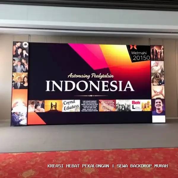 Sewa Backdrop Murah Pekalongan – Solusi Visual Panggung