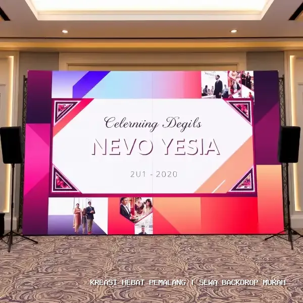 Sewa Backdrop Murah Pemalang – Solusi Dekorasi Panggung