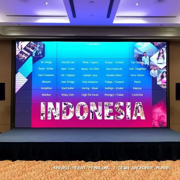 Sewa Backdrop Murah Pemalang – Solusi Dekorasi Panggung