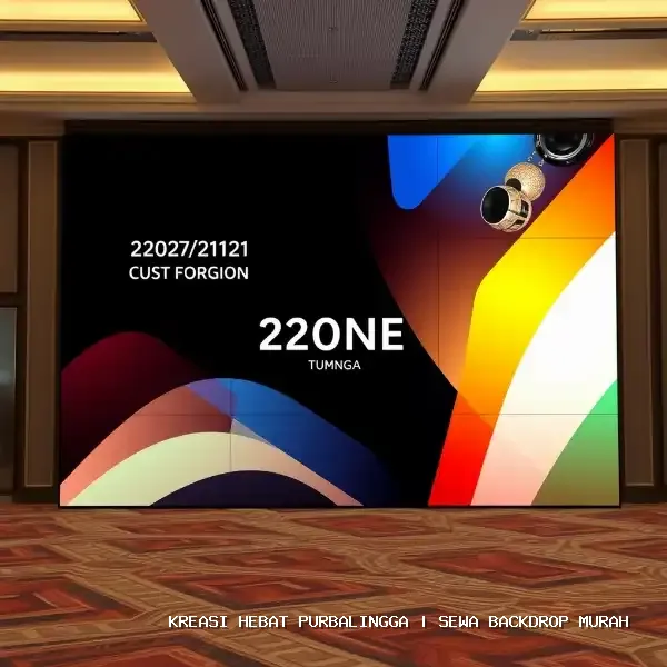 Sewa Backdrop Murah Purbalingga – Solusi Visual Acara Anda
