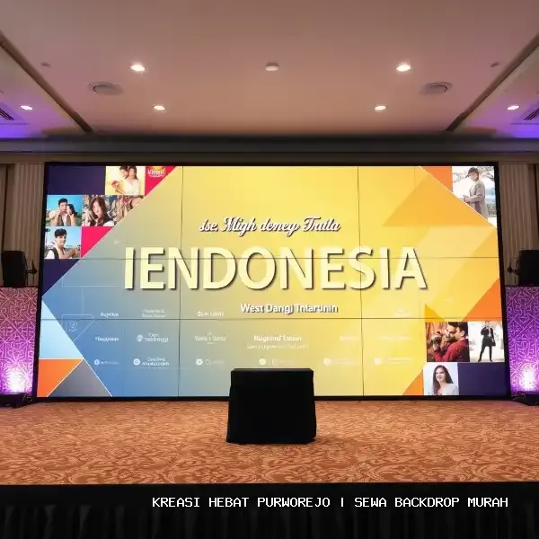 sewa backdrop murah Purworejo