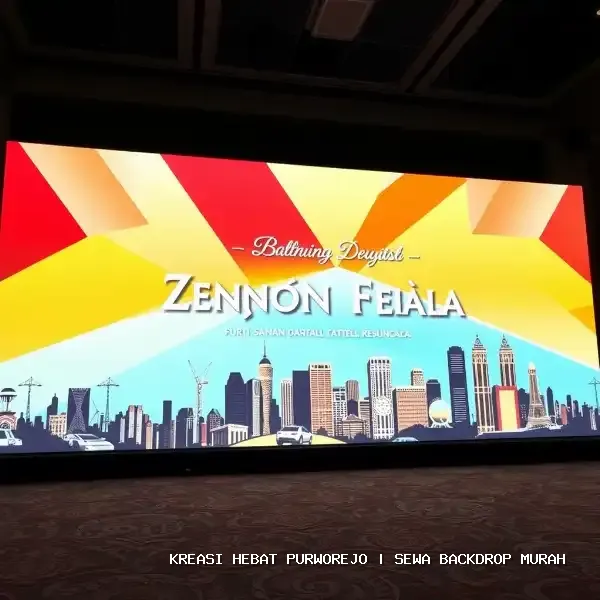 Sewa Backdrop Murah Purworejo – Kreasi Hebat