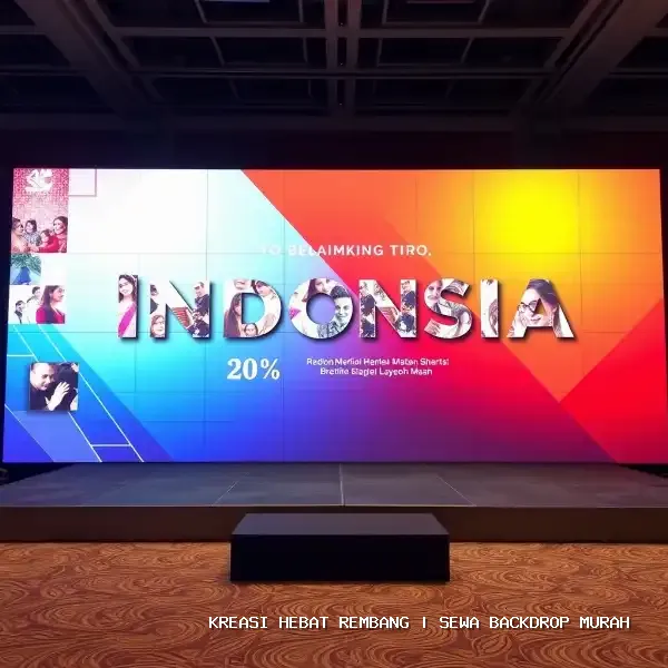 sewa backdrop murah Rembang