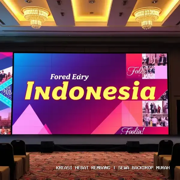Sewa Backdrop Murah Rembang – Kreasi Hebat
